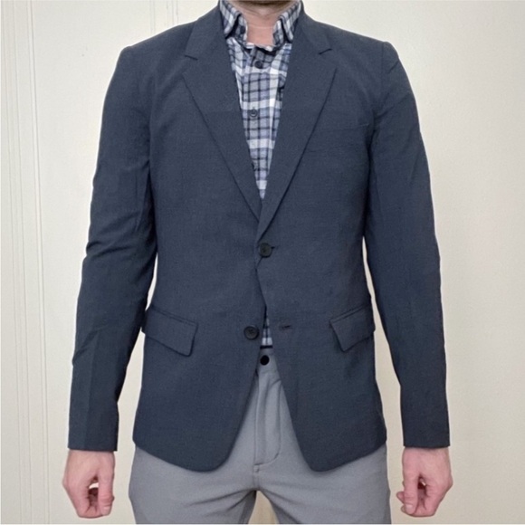 Ministry of Supply Men's Velocity Houndstooth Suit Jacket Size 44 New